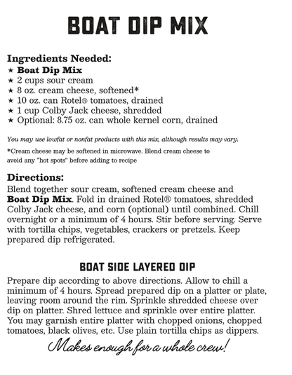 Coastal Kitchen- Boat Dip Mix