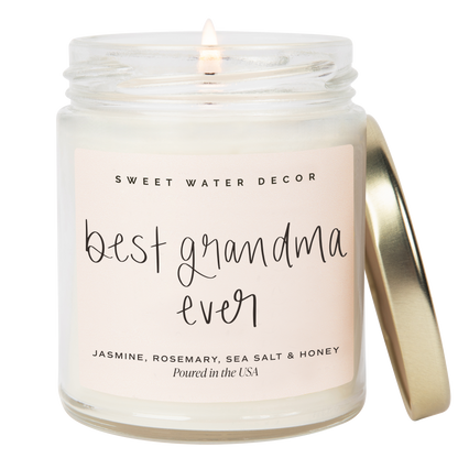 Best Grandma Ever 9 oz Soy Candle