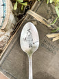 Bird House Vintage Stamped spoon