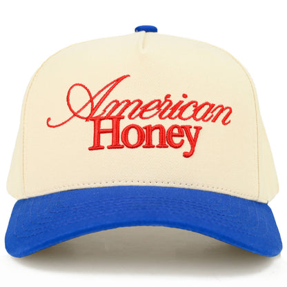 AMERICAN HONEY Letter embroidered Trucker Hat