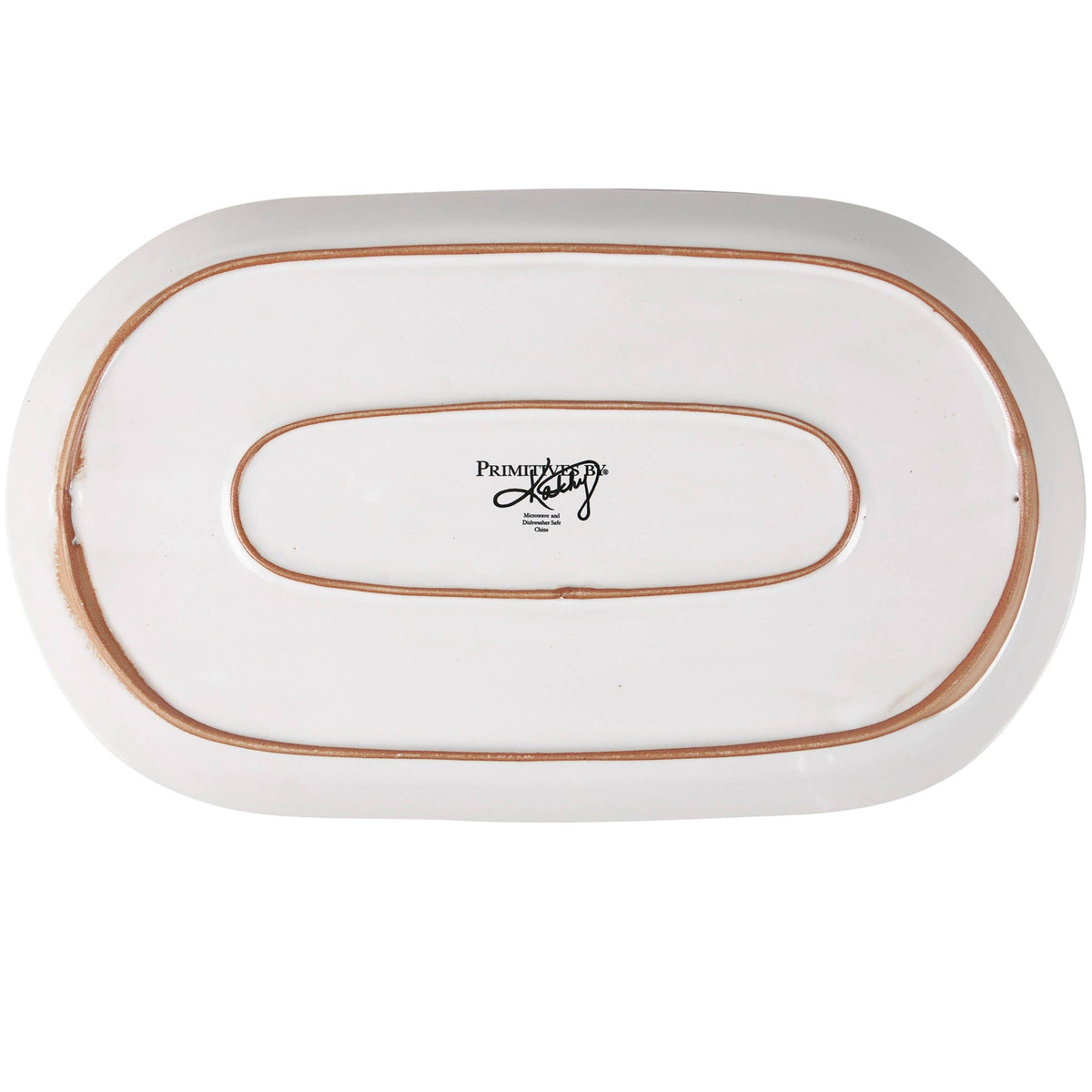 Snowflake Oval Platter