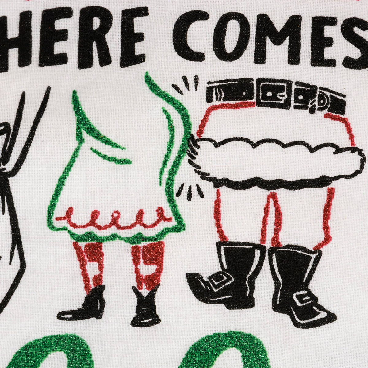 Move Over Santa Here Comes Gigi Kitchen Towel