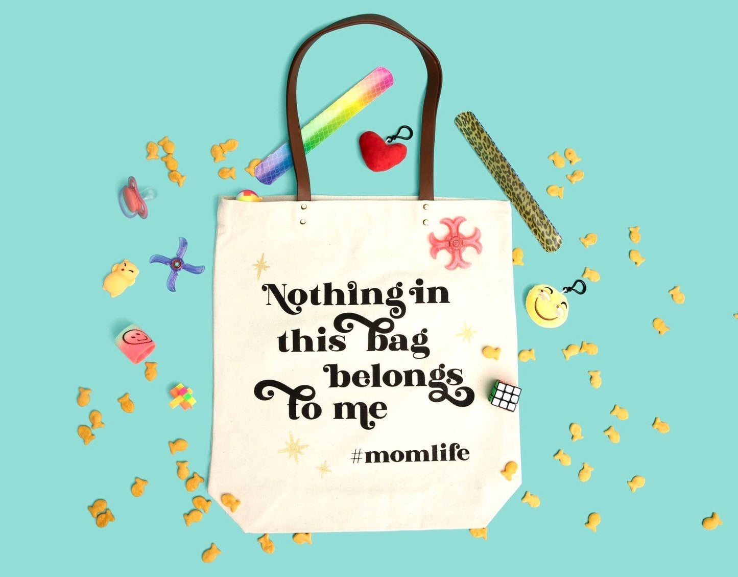 Hashtag Mom Life Tote Bag (spring, mothers day, gifts)