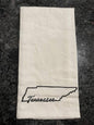 Tennessee Word Tea Towel