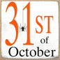 4X4-436 October 31st