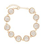 Coin Pearl Bracelet