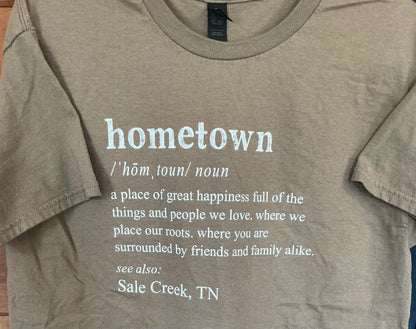 Hometown Definition - Sale Creek Tee