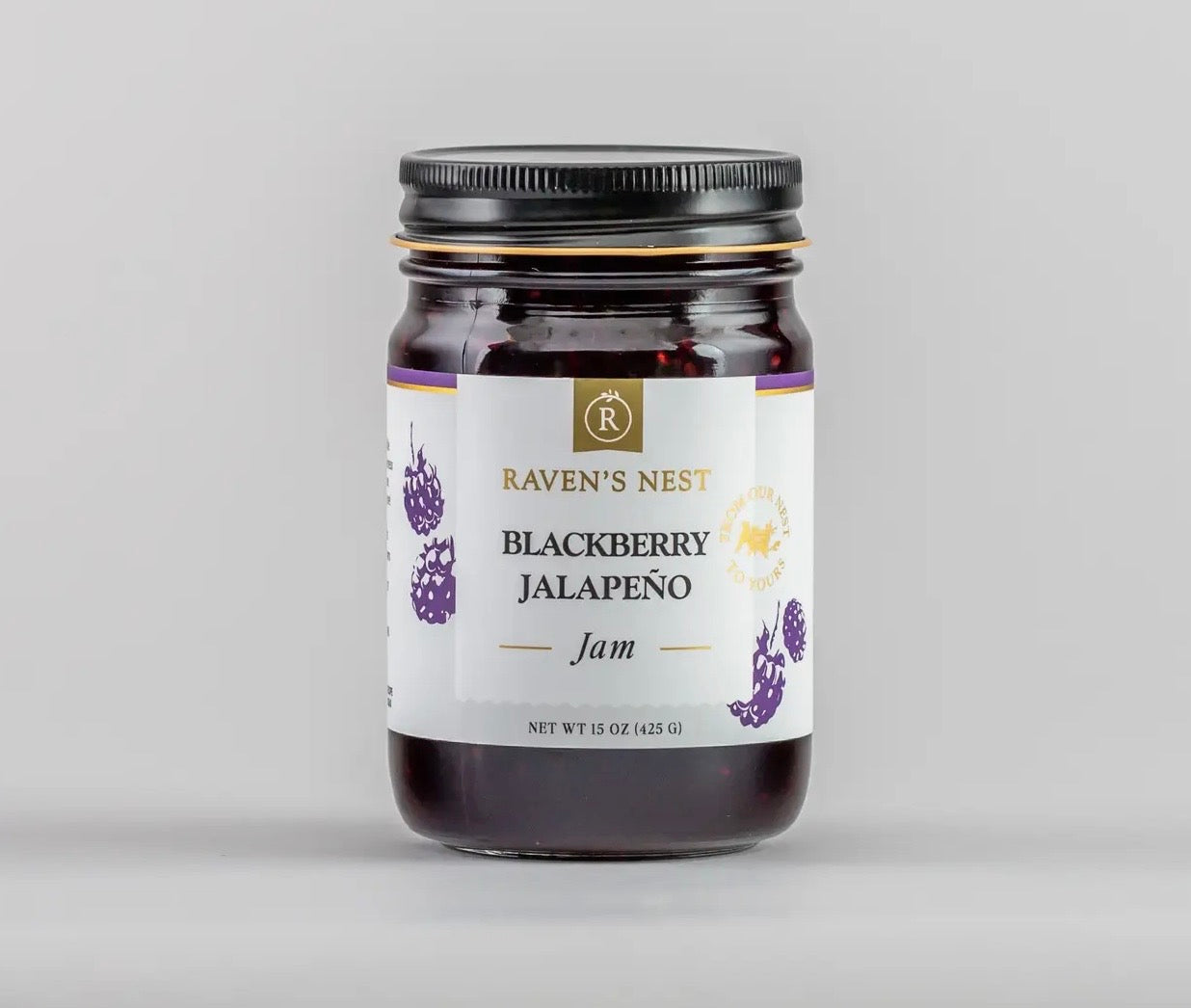 Blackberry Jalapeño Jam - 15 oz.