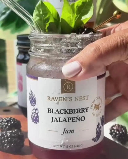 Blackberry Jalapeño Jam - 15 oz.