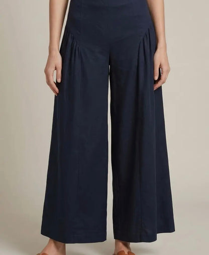 Extended Waist Colette Wide Leg Pants