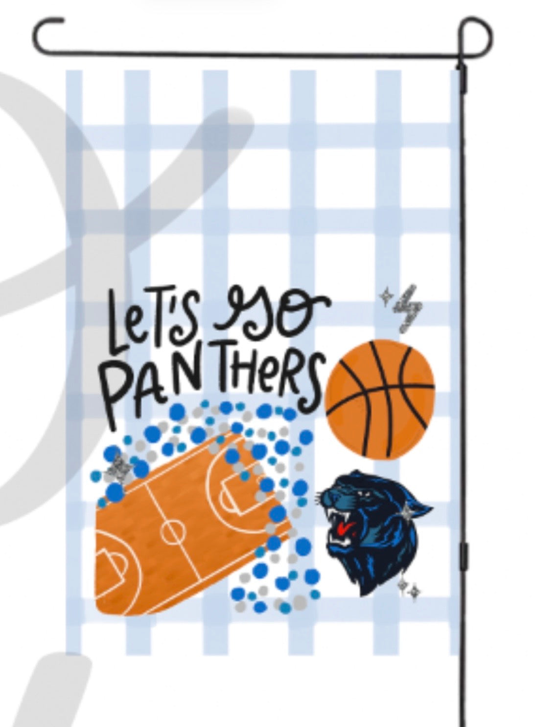 Panthers Garden Flag