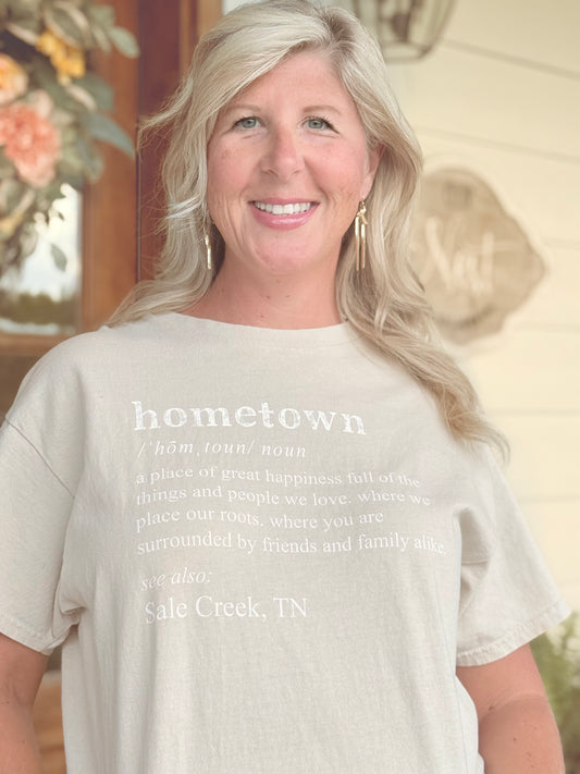 Hometown Definition - Sale Creek Tee