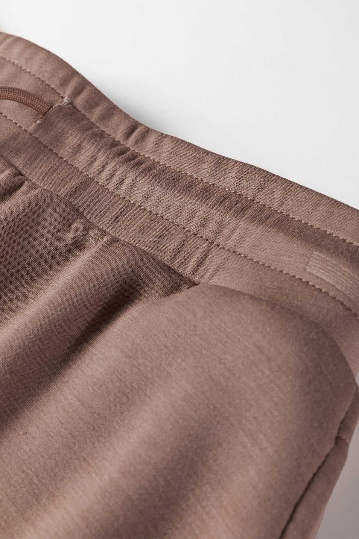 Drop Shoulder Pullover Drawstring Mini Skirt - 2 Piece Outfit