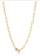 MOP Clover Chain Necklace