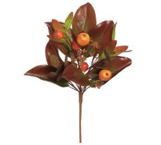 Fall Magnolia & Crabapple Spray