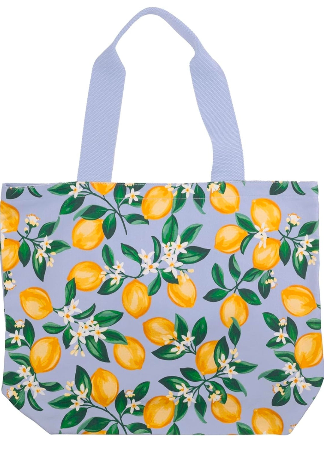 Draper James Lemon Canvas Tote