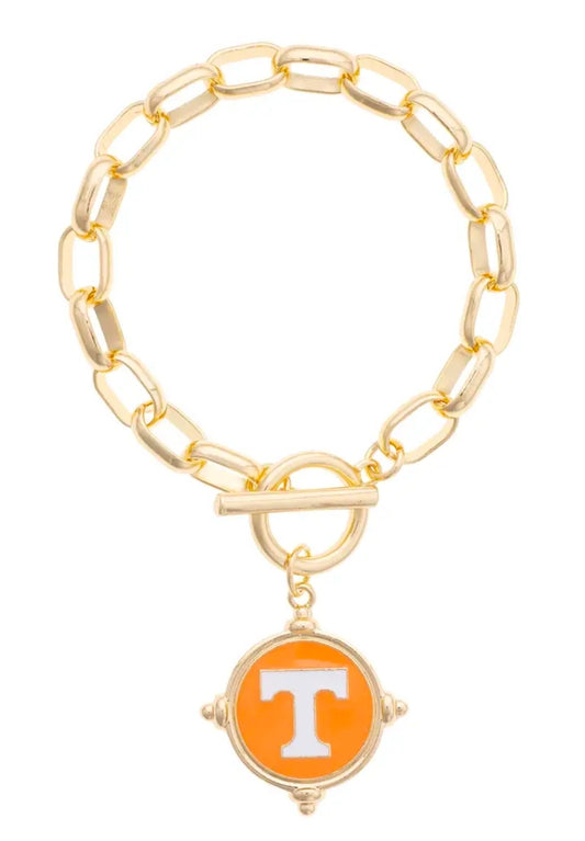 TN Vols Logo Intaglio Bracelet