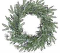 Blue Spruce & Blueberry Wreath