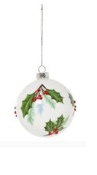 Ball Holly Berry Ornament