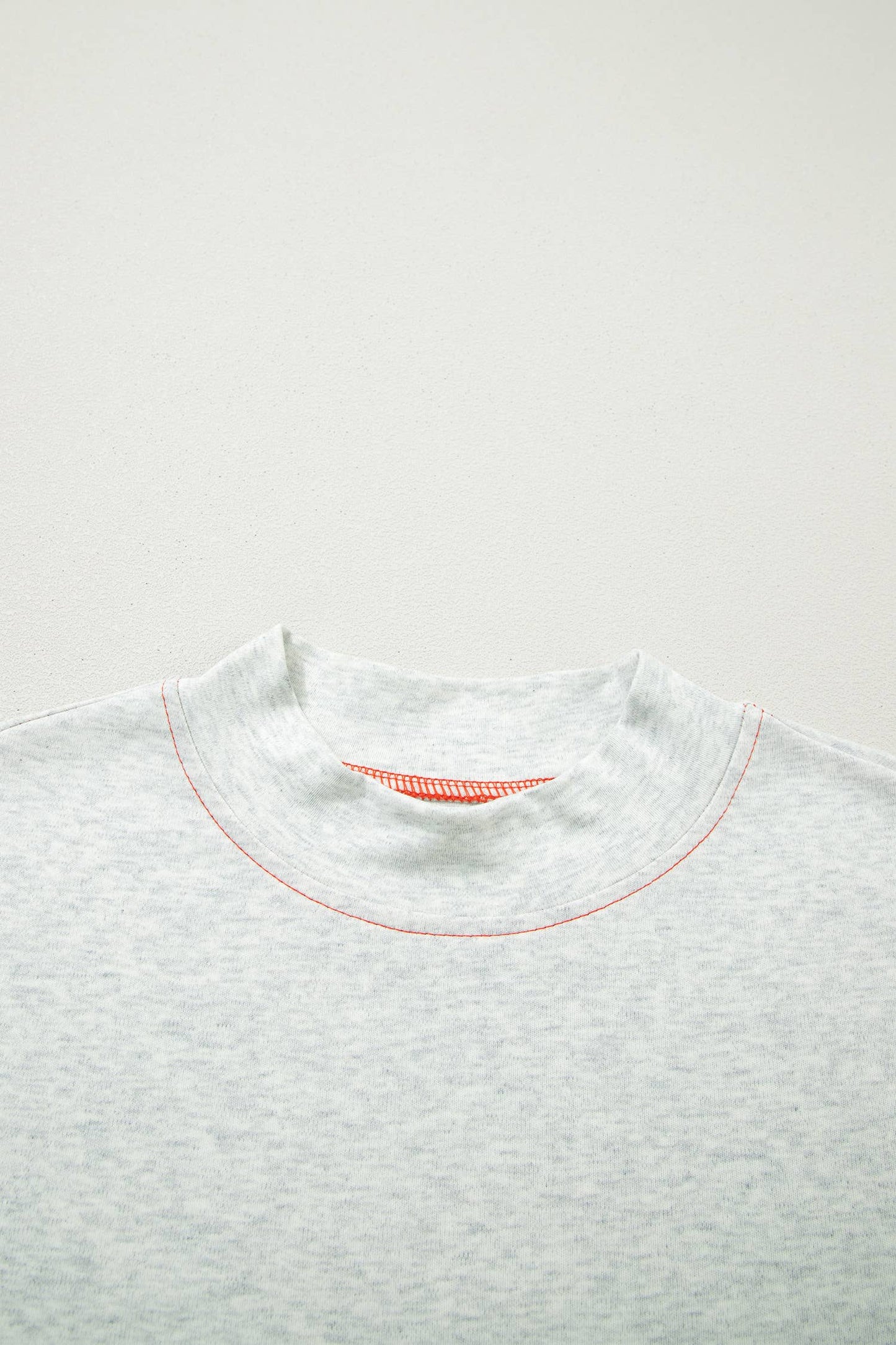 Game Day Reversible Mock neck Contrast-Stitched Tee