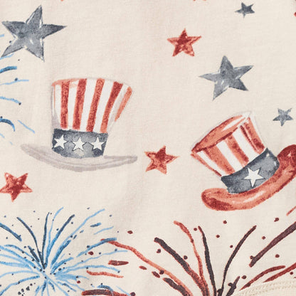 Uncle Sam Baby Boy Romper & Bodysuit Set