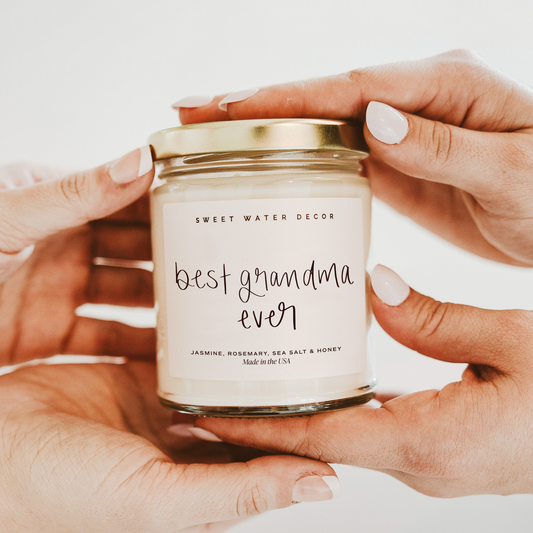 Best Grandma Ever 9 oz Soy Candle