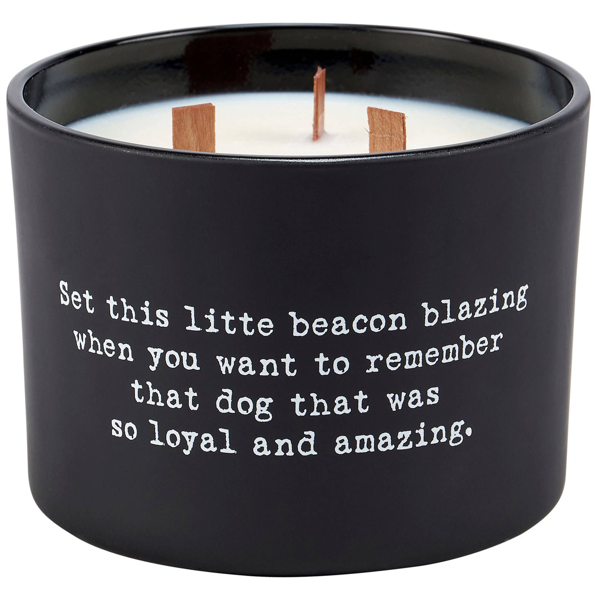 Loyal Dog Poetry Candle
