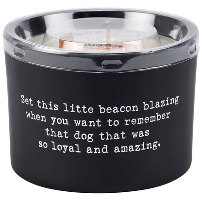 Loyal Dog Poetry Candle