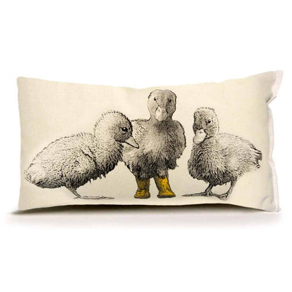 Duck with Boots 1 Small Pillow