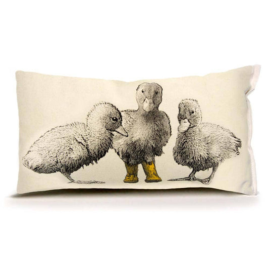 Duck with Boots 1 Small Pillow