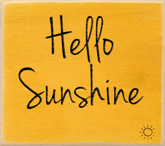 3x3-605 Hello Sunshine