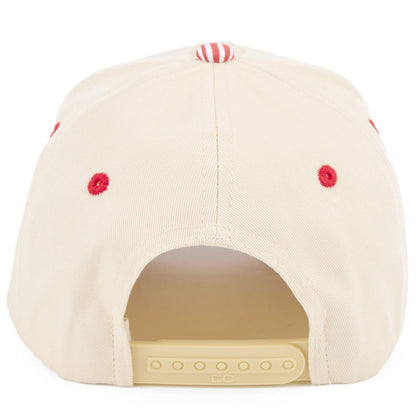 C.C ALL AMERICAN HOT DOGS Letter on Two Tone Trucker Hat