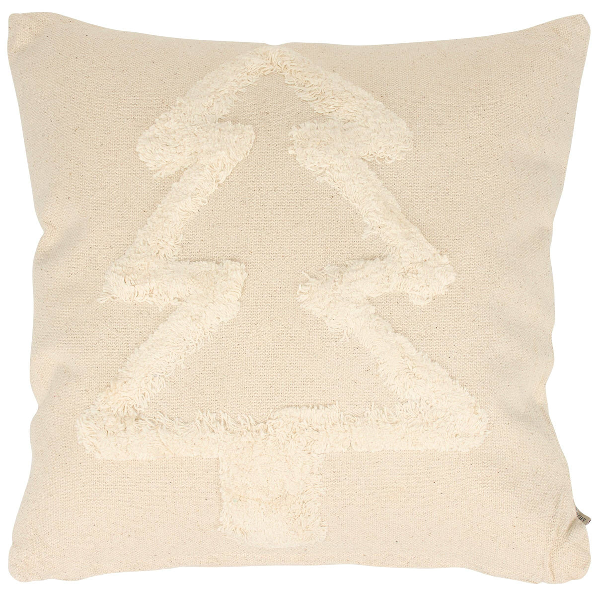 Tufted Christmas Tree Pillow