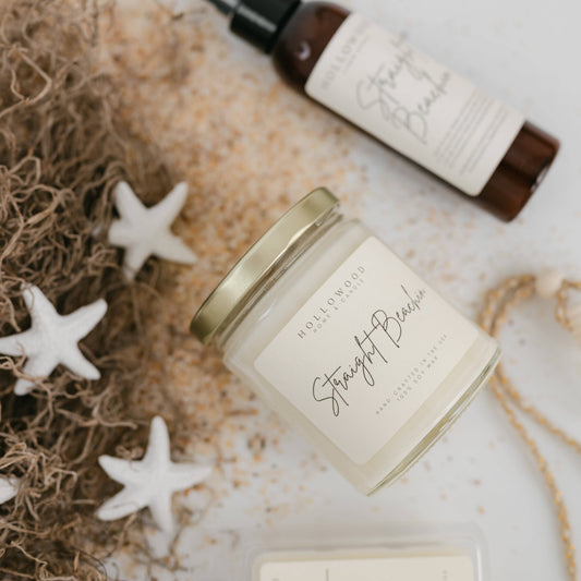 STRAIGHT BEACHIN | SUMMER | 8 OZ SOY CANDLE