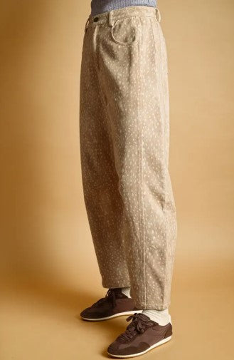 Bambi Print Barrel Pants
