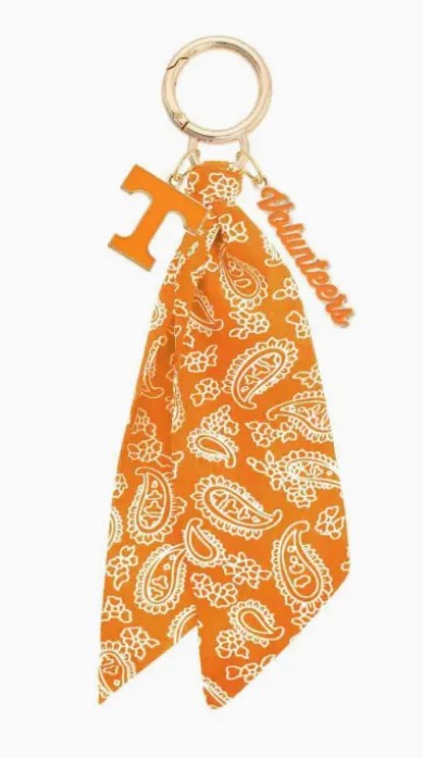 TN Vols Logo Bandana Bag Charm