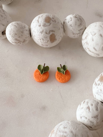 Orange Fruit Earrings | Tennessee, Game Day, Jewelry, Gifts