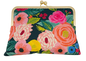 Kiki & Syds EVERYDAY Clutch-Joliet Rose in Navy