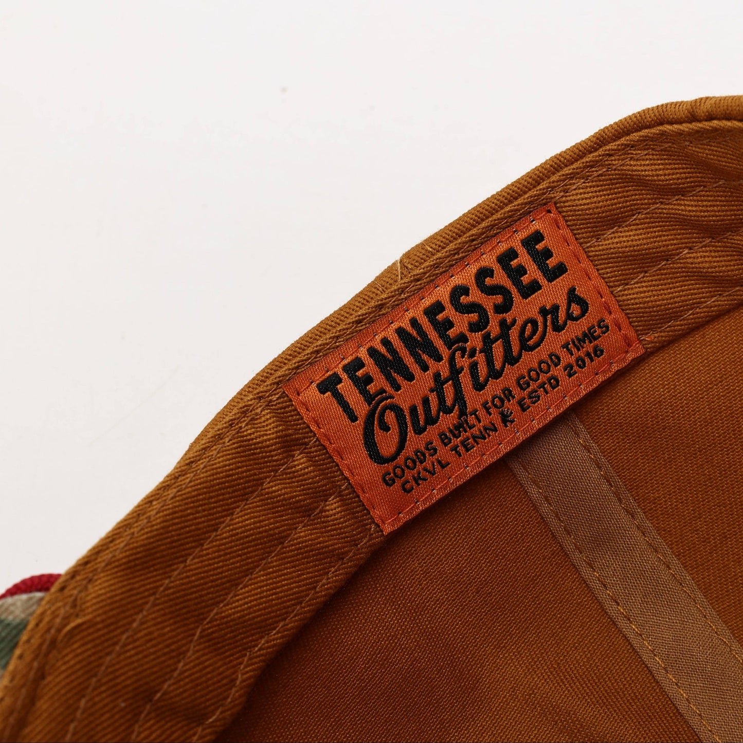 Wishin’ I Was Fishin’ Hat - Brown Duck Camo