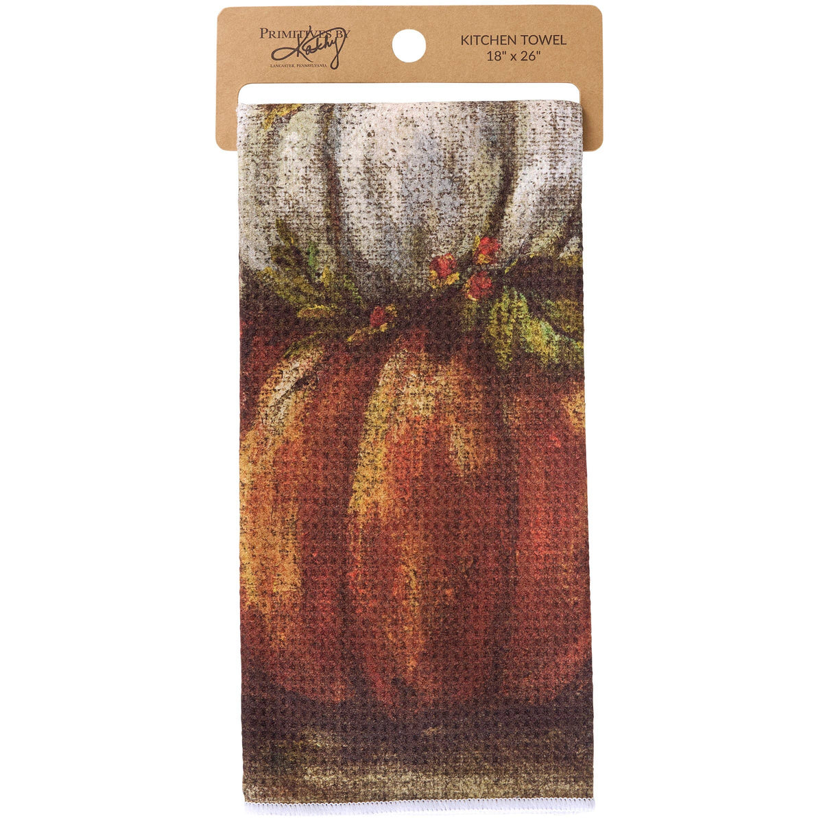 Pumpkin Stack Kitchen Towel