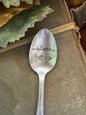Autumn Vintage Stamped Spoon