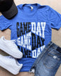 Game Day Slant Graphic Tee