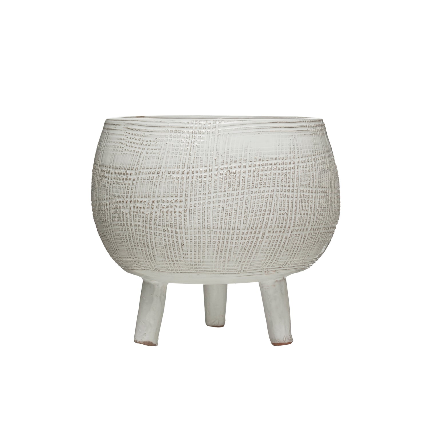 Footed Terracotta Planter