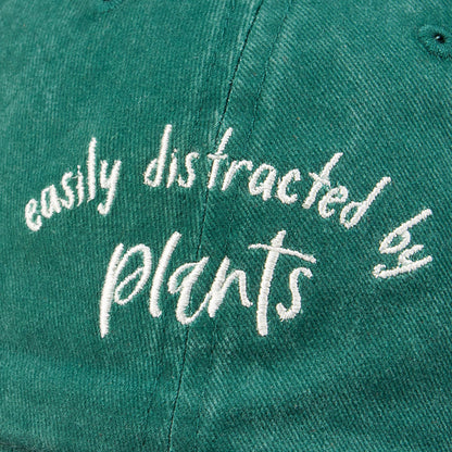 Distracted By Plants Baseball Cap