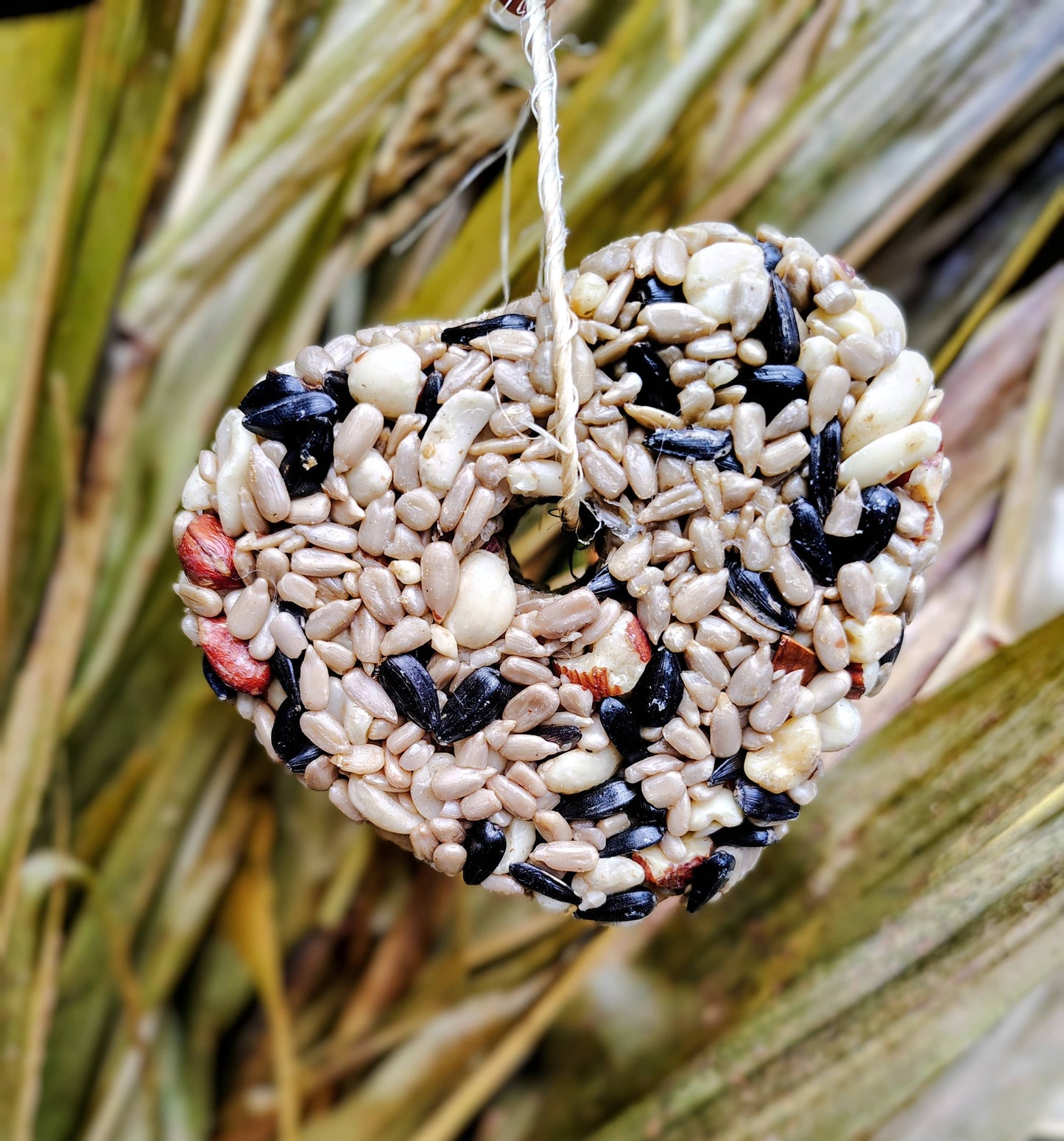 Heart Birdseed Ornament (Chickadee Snack)