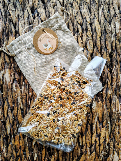 Wild Duck Snack in Burlap Bags