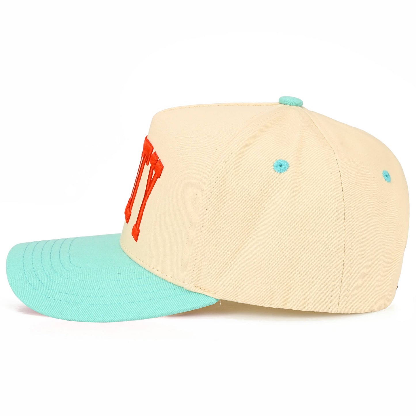 SALTY Letter Embroidered on Two Tone Trucker Hat