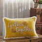 Autumn Harvest Fall Leaves Throw Pillow 14x20 Decorative Home Accent
