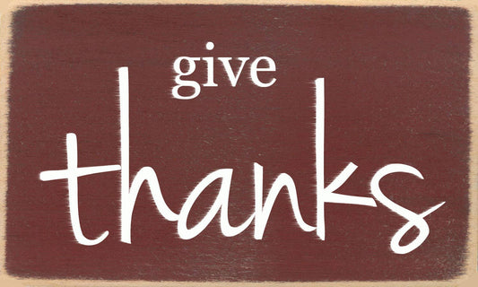 3X5-402 Give Thanks