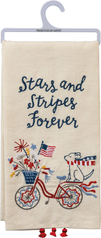 Stars And Stripes Forever Kitchen Towel